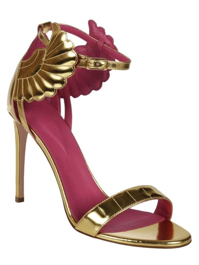 Shop Oscar Tiye Malikah Sandals In Gold