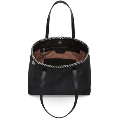 Shop Stella Mccartney Black East West Tote