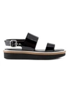 TOD'S Tod's Leather Flat Sandals,XXW23A0S9200W0B999
