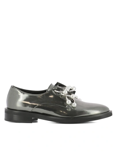 Coliac Anello Laced Up Shoes In Grey