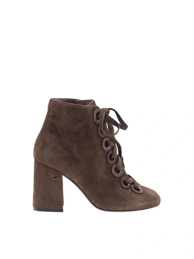 Shop Laurence Dacade Paddle Boots In Kaki