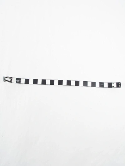 Shop Givenchy 2 Row Shark Bracelet In Black