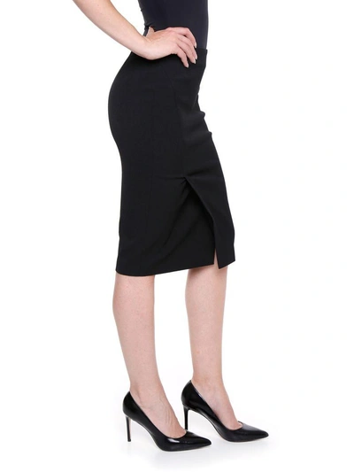 Shop Tom Ford Pencil Skirt In Black|nero