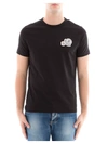 MONCLER Black Cotton T-shirt,802245082565999