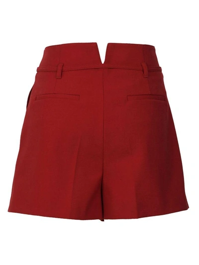 Shop Red Valentino Belted Shorts