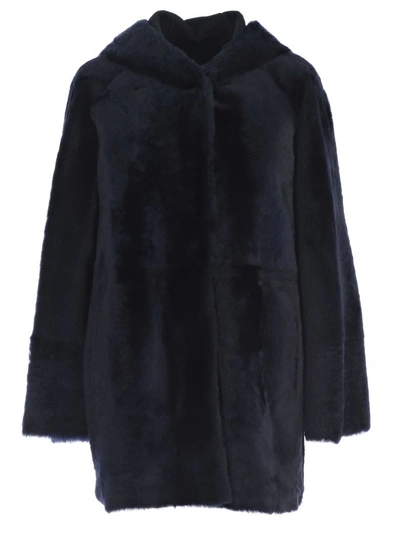 Drome Coat In Blue