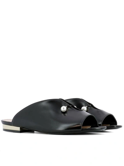 Shop Coliac Black Leather Loafers
