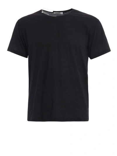 Valentino Chain Threaded T-shirt In Black