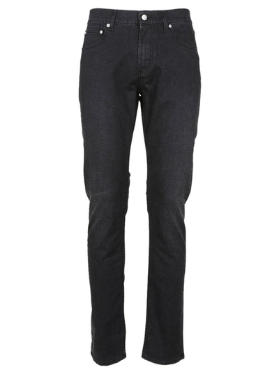 Alexander Mcqueen Skinny Jeans In Black