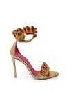 OSCAR TIYE Oscar Tiye Antoniette Sandals,ANTONIETTELEATHGOLD