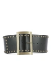 PHILOSOPHY DI LORENZO SERAFINI Black Leather Belt,A30042171555