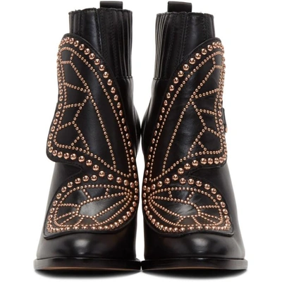 Shop Sophia Webster Black Karina Boots