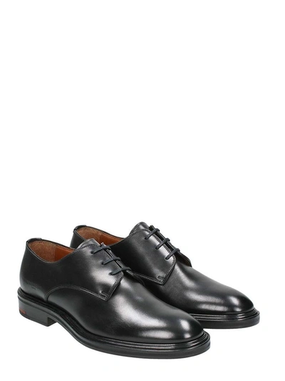 Shop Givenchy Lace Up Derby Shoes In Black