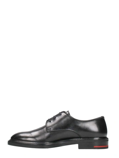 Shop Givenchy Lace Up Derby Shoes In Black