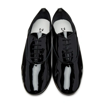 Shop Repetto Black Patent Zizi Oxfords