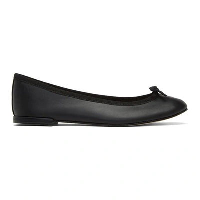 Shop Repetto Black Cendrillon Ballerina Flats In 410 Black