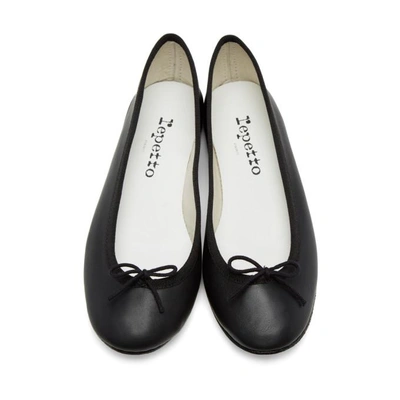 Shop Repetto Black Cendrillon Ballerina Flats In 410 Black