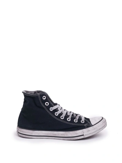 Converse Lace-up Hi-top Sneakers In Nero Smoke