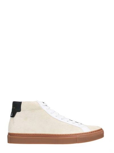 Shop Givenchy Urban Street Mid Light Beige Sneakers