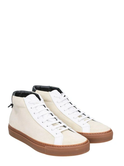 Shop Givenchy Urban Street Mid Light Beige Sneakers