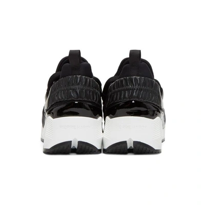 Shop Pierre Hardy Black Trek Comet Trainers