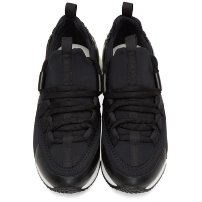 Shop Pierre Hardy Black Trek Comet Sneakers