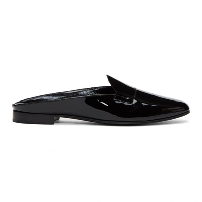 Shop Pierre Hardy Black Patent Jacno Mules In Patent Black