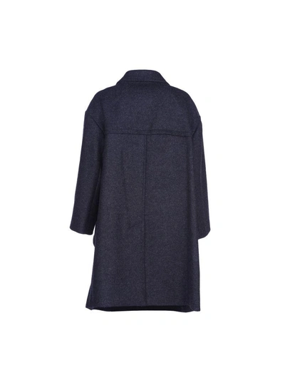 Shop Isabel Marant Étoile Double-breasted Flicka Coat In Antracite