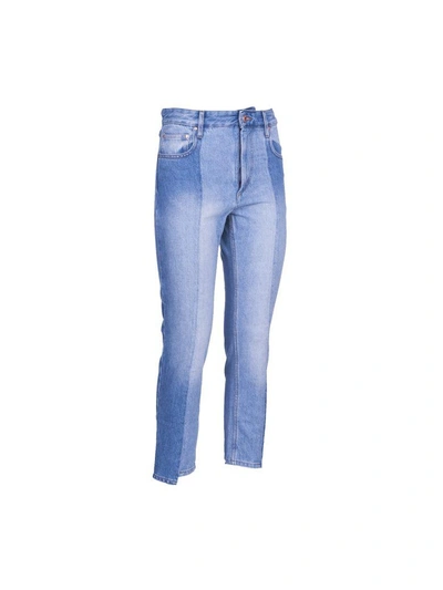 Shop Isabel Marant Étoile Clancy Jeans In Light Blue