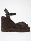 CASTAÃ±ER BLAUDELL WEDGE SANDALS,BLAUDELL.H8ED MARRON OSC