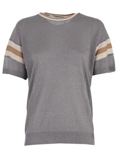 Shop Golden Goose Short Sleeve T-shirt In Multicolour