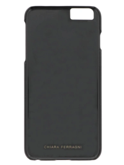 Shop Chiara Ferragni Iphone 6 Plus Flirting Cover In Black