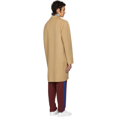 Shop Acne Studios Tan Landi Coat