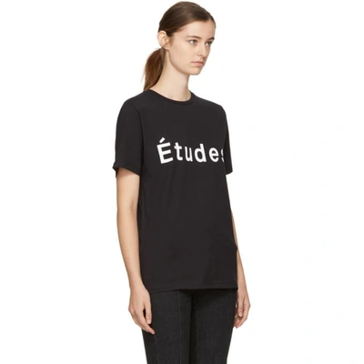 Shop Etudes Studio Etudes Black Page Logo T-shirt