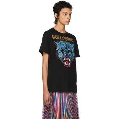 Gucci Hollywood Tiger-motif Cotton T-shirt In 1082 | ModeSens