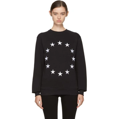 Shop Etudes Studio Black Étoile Europa Sweatshirt