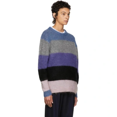 Shop Acne Studios Multicolor Striped Albah Sweater