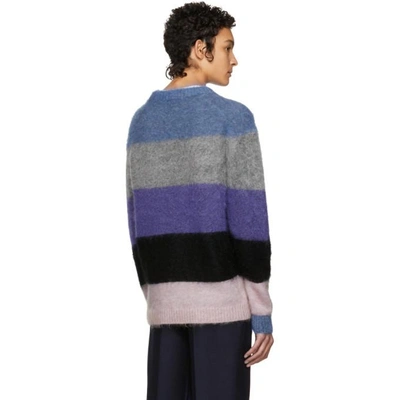 Shop Acne Studios Multicolor Striped Albah Sweater