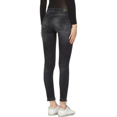 Shop R13 Black Alison Crop Jeans