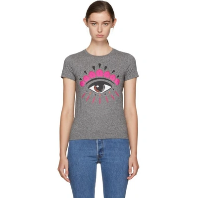 Kenzo eye t shirt grey sale