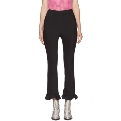 Shop Opening Ceremony Black Circle Hem Trousers In 0001 Black