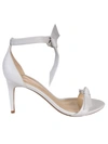 ALEXANDRE BIRMAN TIE KNOT DETAIL SANDALS,B0 0187 8000 WHITE