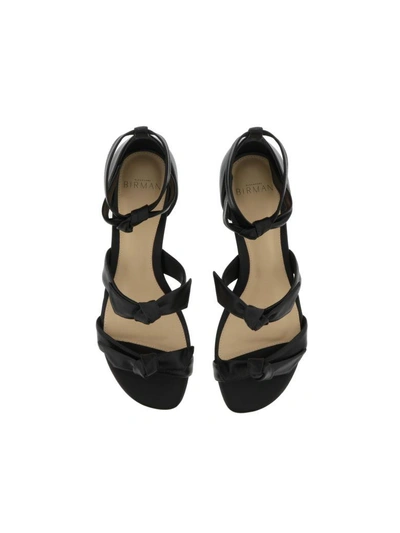Shop Alexandre Birman Sandalia Sandals In Black