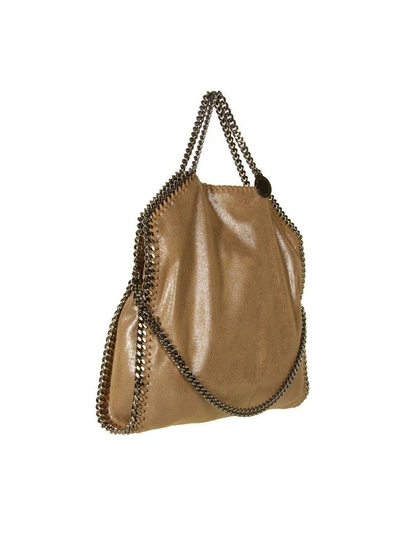 Shop Stella Mccartney Falabella  Chamois Tote Beige