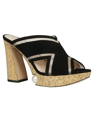 Shop Nicholas Kirkwood Mules In Black