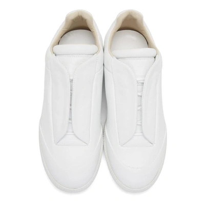 Shop Maison Margiela White Future Low Sneakers
