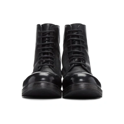 Shop Marsèll Black Zucca Zeppa Boots