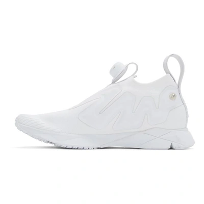 Shop Reebok White Pump Supreme Ultk Sneakers