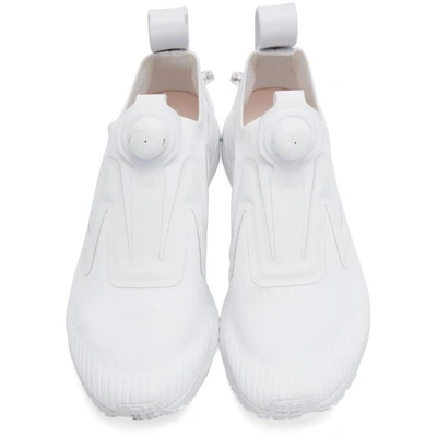 Shop Reebok White Pump Supreme Ultk Sneakers