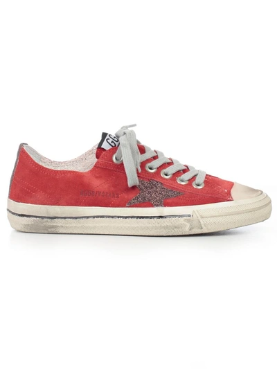 Golden Goose Trainers In Red